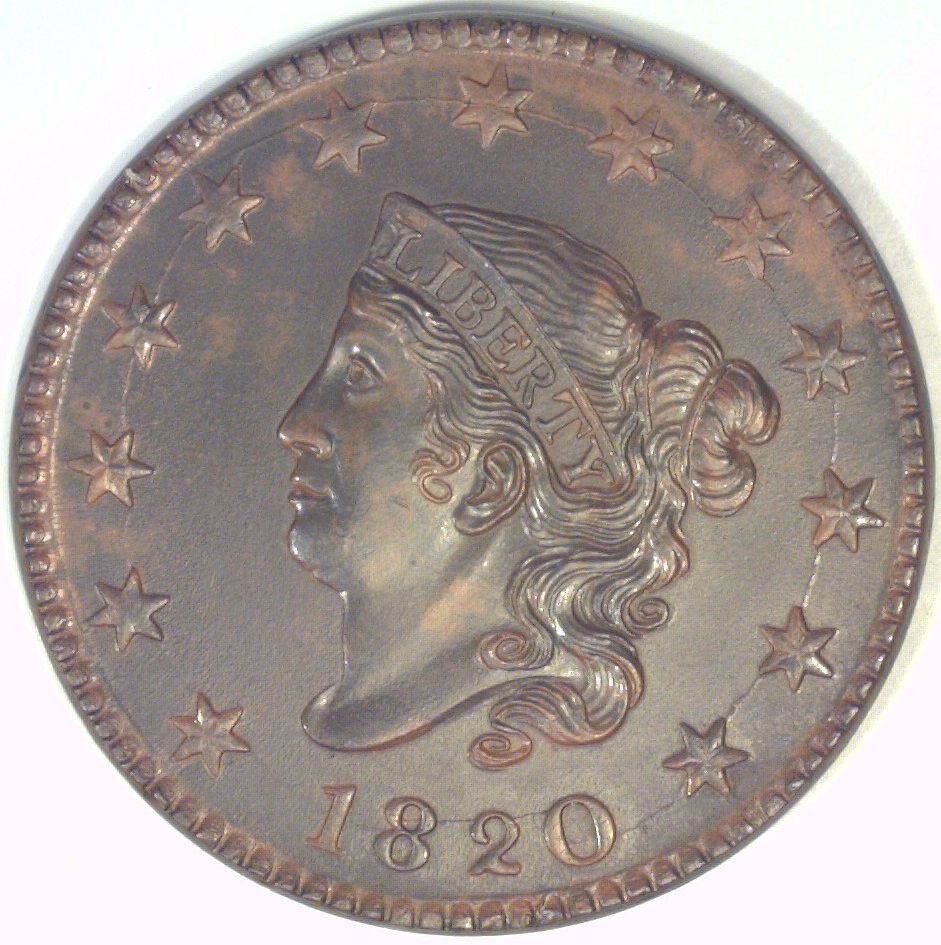 1820-Coronet-Large-Cent